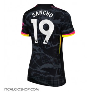 Chelsea Jadon Sancho #19 Terza Maglia Femmina 2024-25 Manica Corta